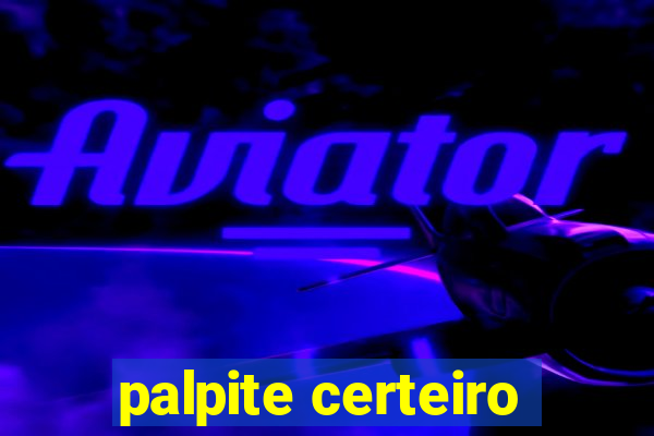 palpite certeiro